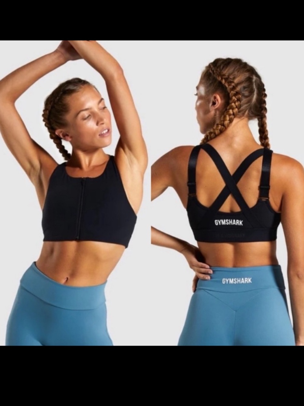 Gymshark Front Zip Sports Bra